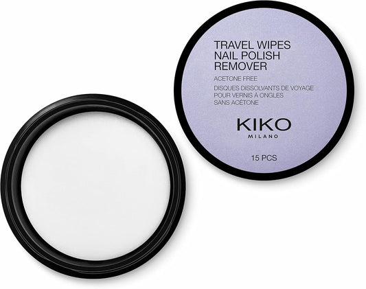 KIKO Milano Nail Polish Remover Wipes | Lingettes Dissolvantes Sans Acétone