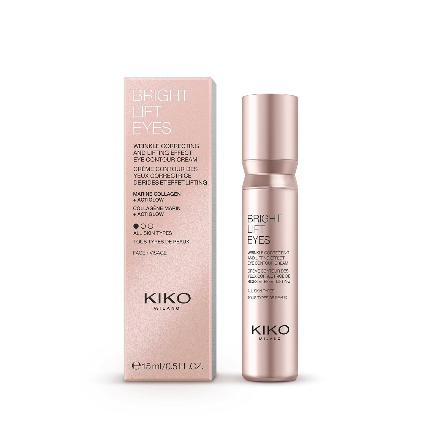 KIKO Milano Bright Lift Eyes | Contour Des Yeux Lifting Au Collagène Marin