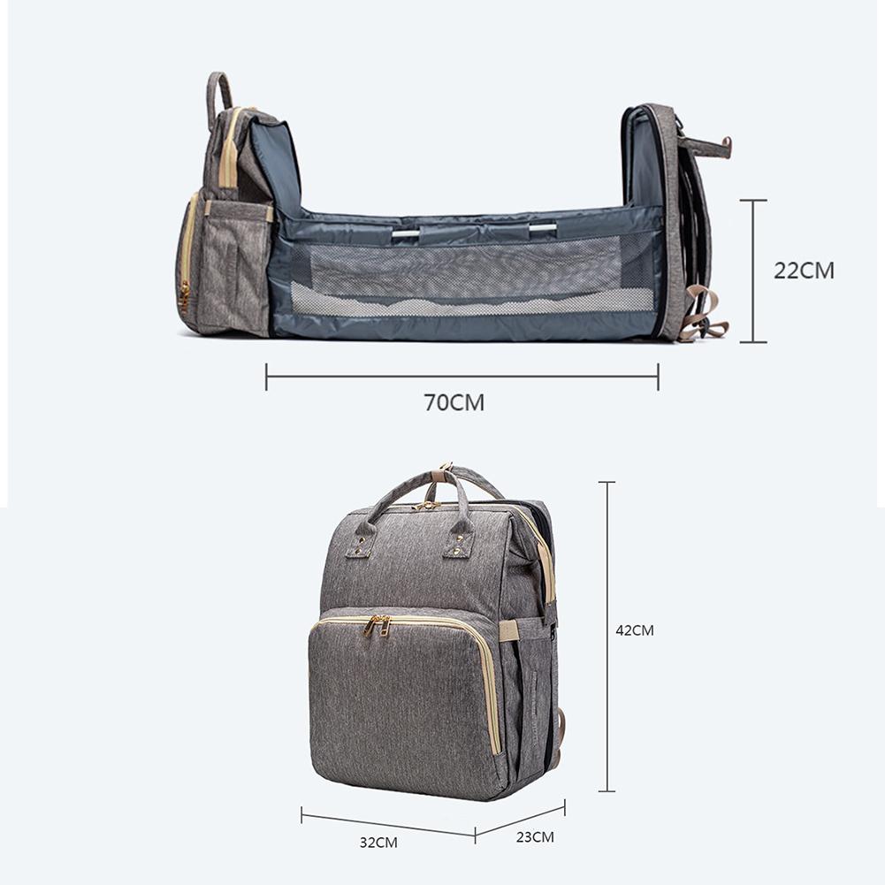 Backpack Convertible BAE'B - Sac de voyage confort bébé