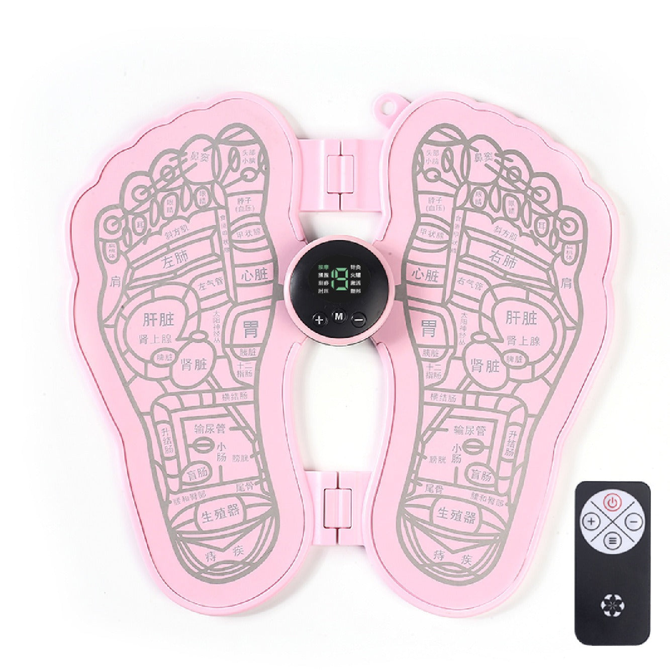 THEMEASHOP™ ÉPICERIE- Tapis de massage des pieds EMS en promotion, appareil de stimulation des points plantaires par impulsions.