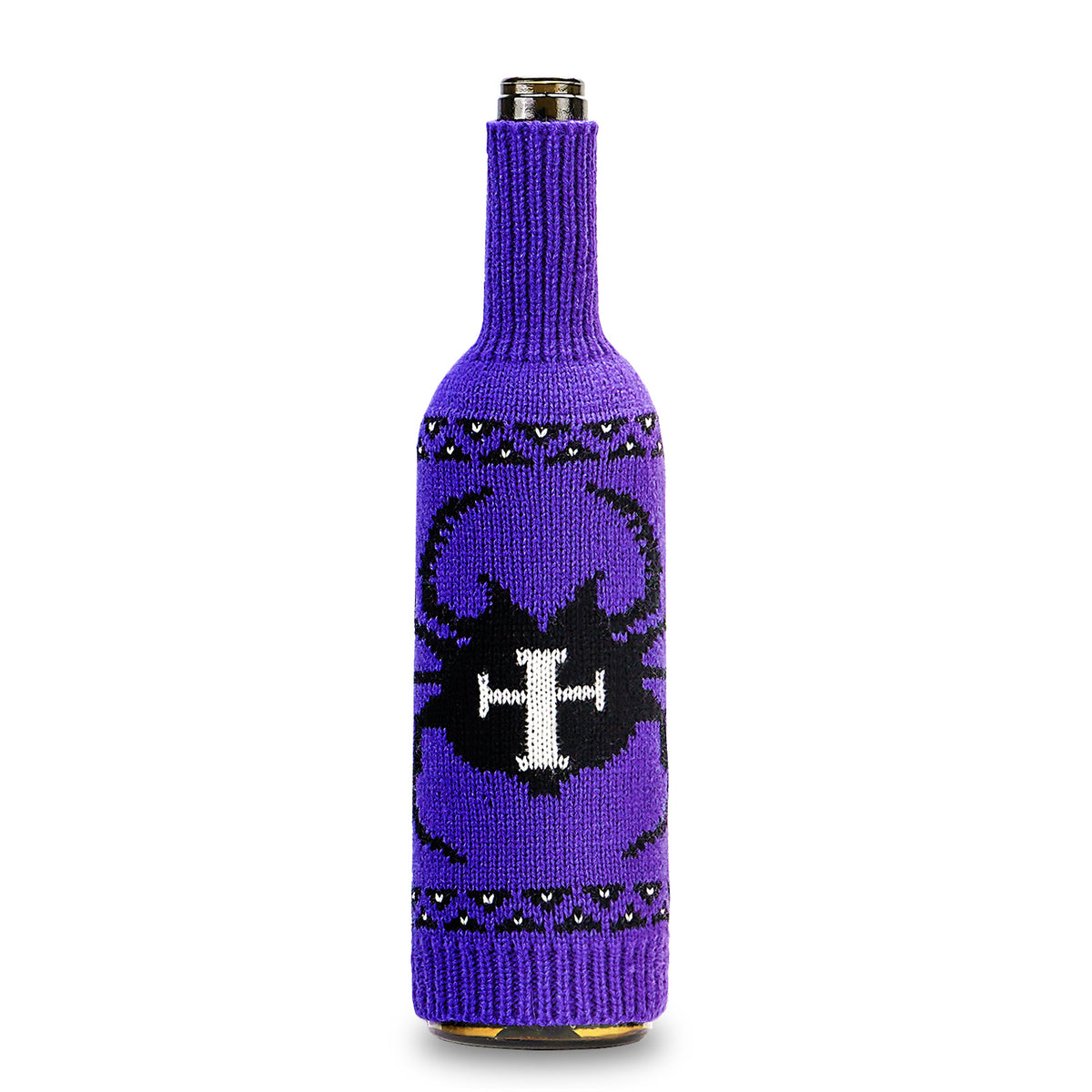 THEMEASHOP™- Halloween Wine Bottle Cover Skull Pumpkin Knitted Champagne Wine Bottle Bag Table Atmosphere Decoration Supplies