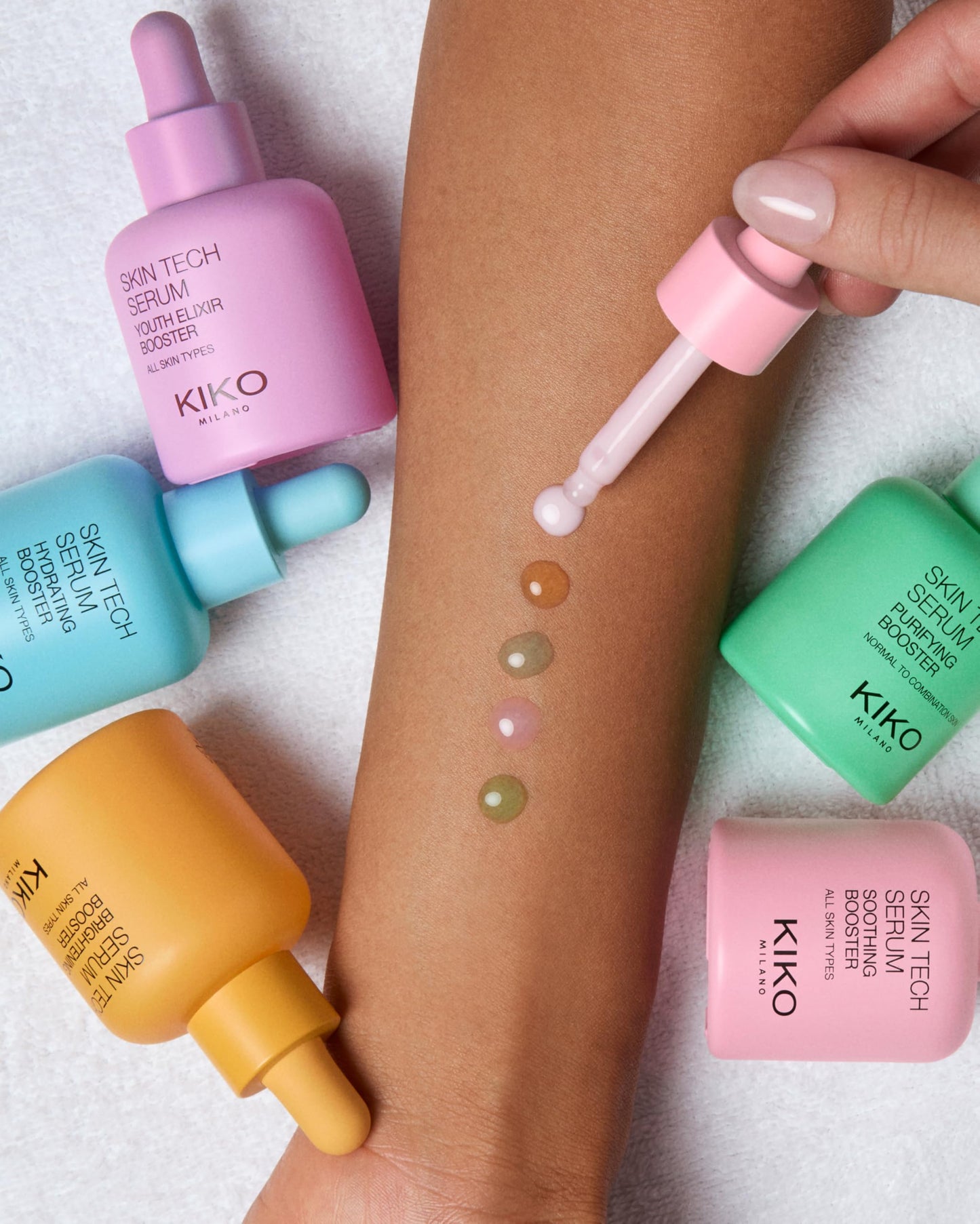 KIKO Milano Skin Tech Serum Brightening Booster, Sérum Visage Illuminateur