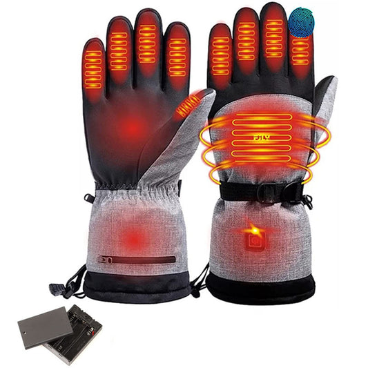 THEMEASHOP™  HOMME - Gants chauffants intelligents à contrôle de température, rechargeables par USB, pour le ski et le cyclisme en extérieur.