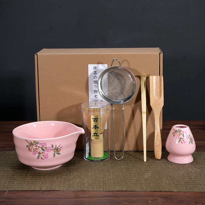 Bol à matcha, outil pour préparer le matcha et commander du thé, bol à thé en céramique, tasse à thé, mélangeur, brosse à matcha, ensemble fouet à thé