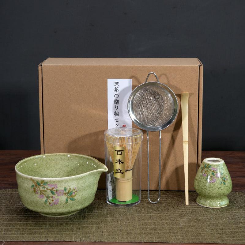 Bol à matcha, outil pour préparer le matcha et commander du thé, bol à thé en céramique, tasse à thé, mélangeur, brosse à matcha, ensemble fouet à thé