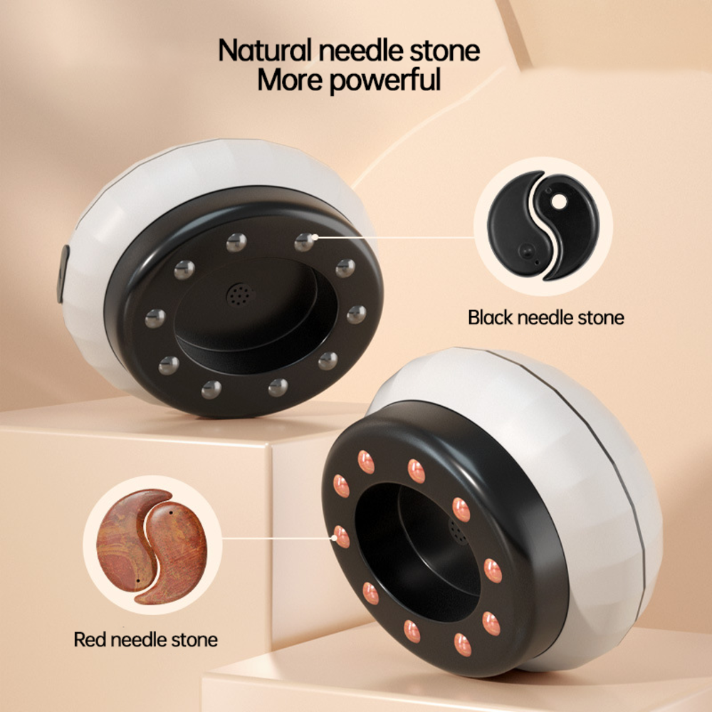 THEMEASHOP™ ÉPICERIE- Appareil de ventouses électrique intelligent à 12 niveaux, sans fil, pour usage domestique. Drainage indolore des méridiens. Soins de santé