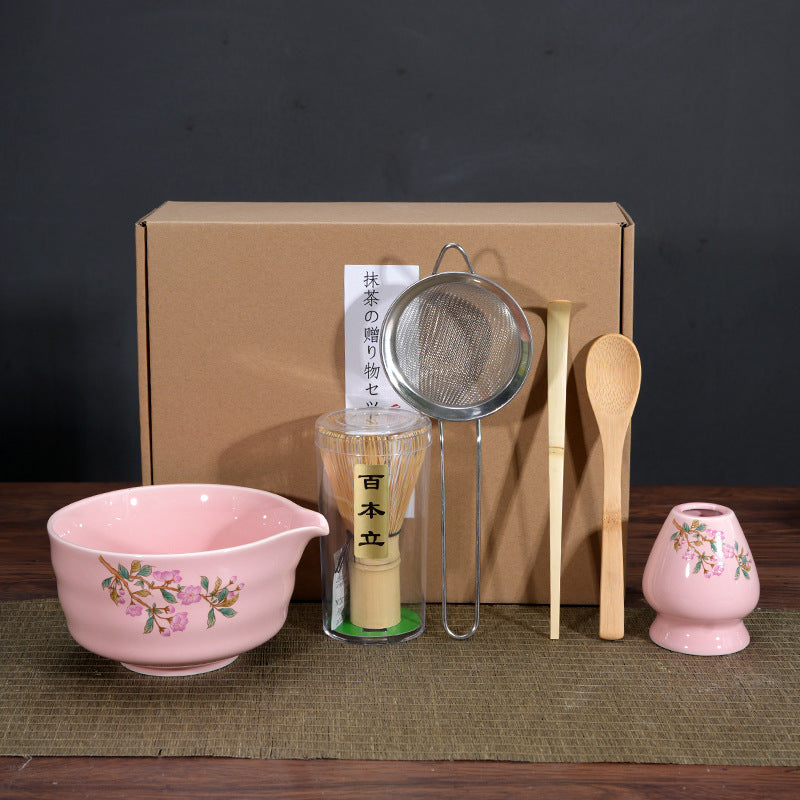 Bol à matcha, outil pour préparer le matcha et commander du thé, bol à thé en céramique, tasse à thé, mélangeur, brosse à matcha, ensemble fouet à thé
