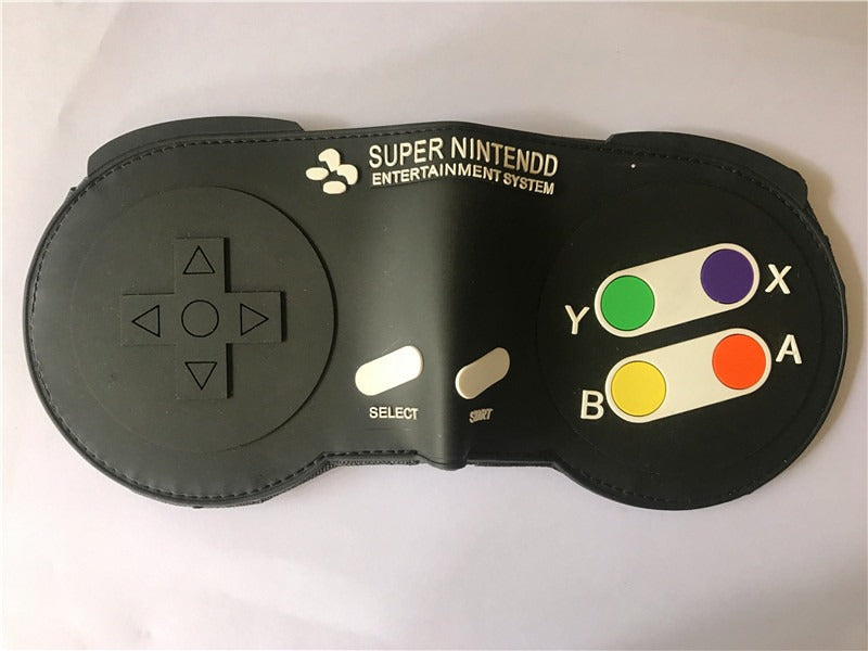 Portefeuille PS4, portefeuille manette de jeu PlayStation, modèle court