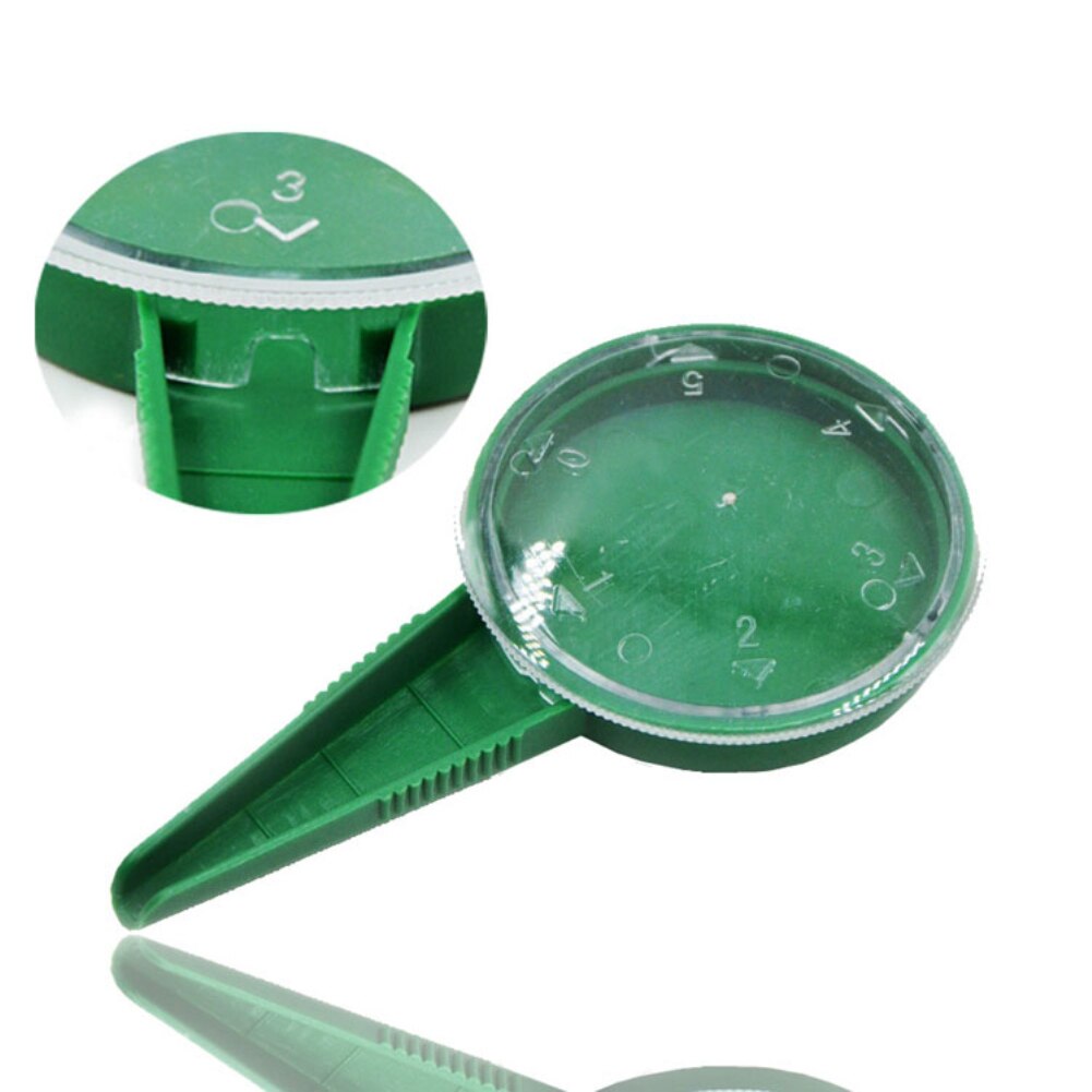 THEMEASHOP™ EXTÉRIEUR - Semoir à graines 5 niveaux réglable, semoir manuel pour fleurs et gazon, outil de jardinage multifonction