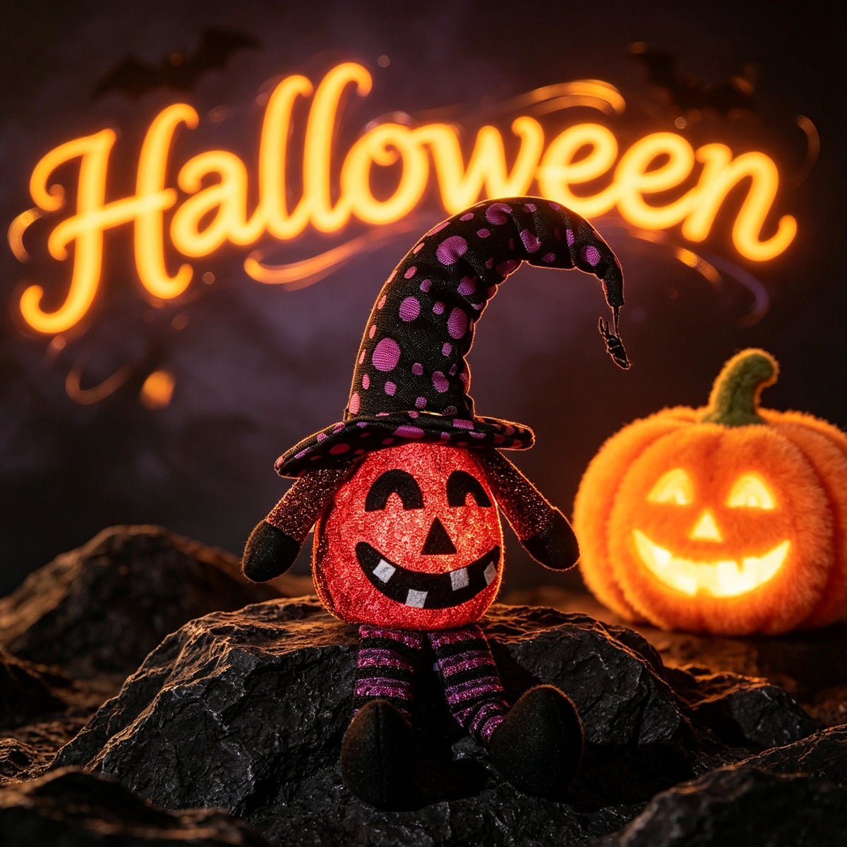 THEMEASHOP™- Halloween Witch Hat Long Leg Bottle Cover Decorative Champagne and Wine Bag Table Decoration