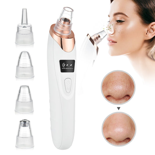 VIRTUAL INSTITUT™ -Aspirateur de points noirs, aspirateur à acné, nettoyeur de pores électrique pour le visage, soin exfoliant, instrument de beauté