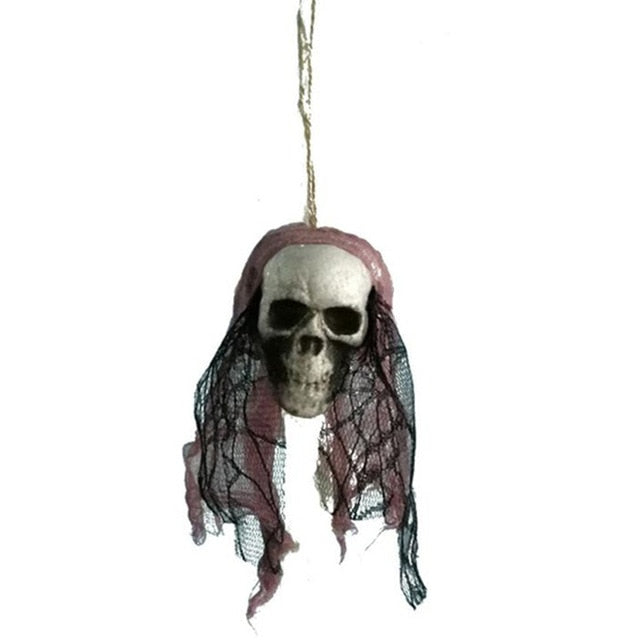 THEMEASHOP™- Halloween Scary Hanging Decor Pirates Corpse Skull Haunted House Bar Home Garden Decor Halloween Props Party Supplies Horror