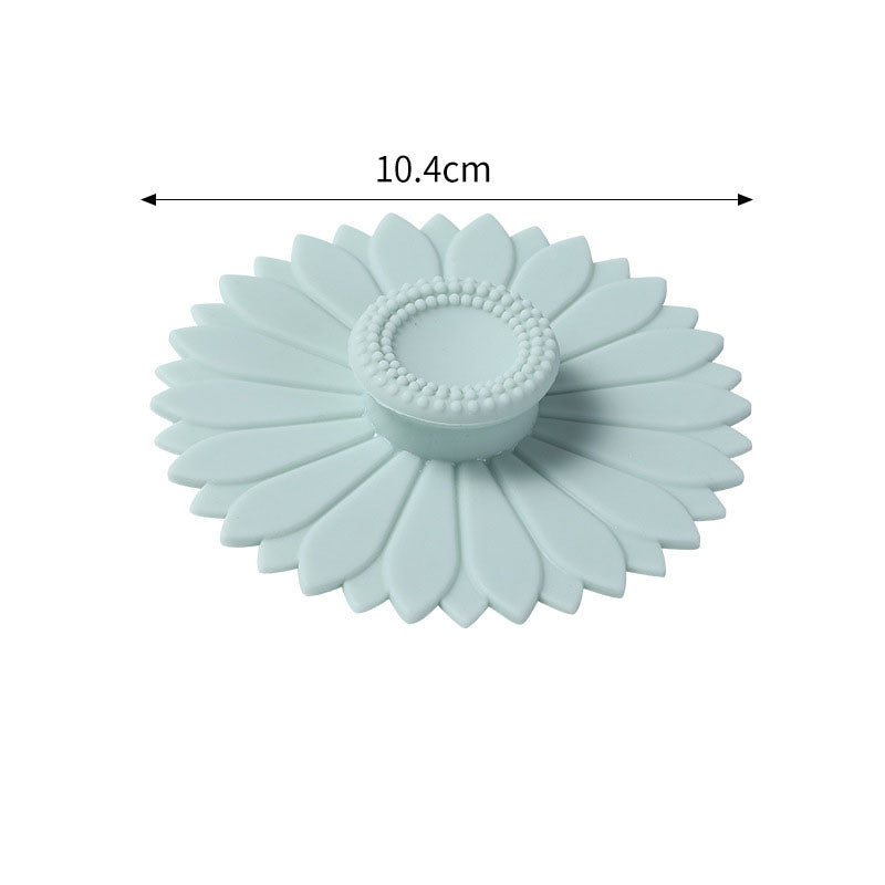 ESTHEMEA HOME- Couvercle en silicone étanche pour tasse à eau, tasse à thé créative, marque pour tasse en verre ou en céramique, anti-poussière