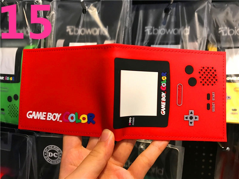 Portefeuille PS4, portefeuille manette de jeu PlayStation, modèle court