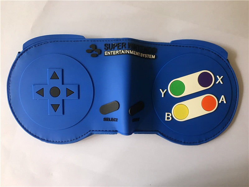 Portefeuille PS4, portefeuille manette de jeu PlayStation, modèle court