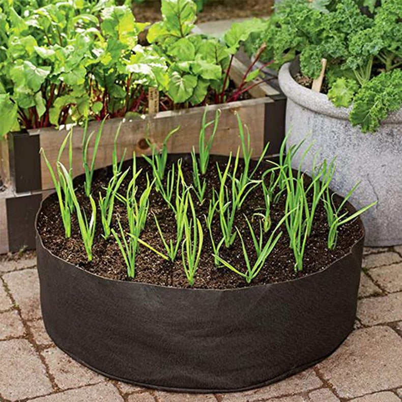 ESTHEMEA HOME- Pot de culture en tissu, jardinière d'extérieur, sac de plantation, sac de jardinage en feutre, pot de jardin, conteneur de plantation