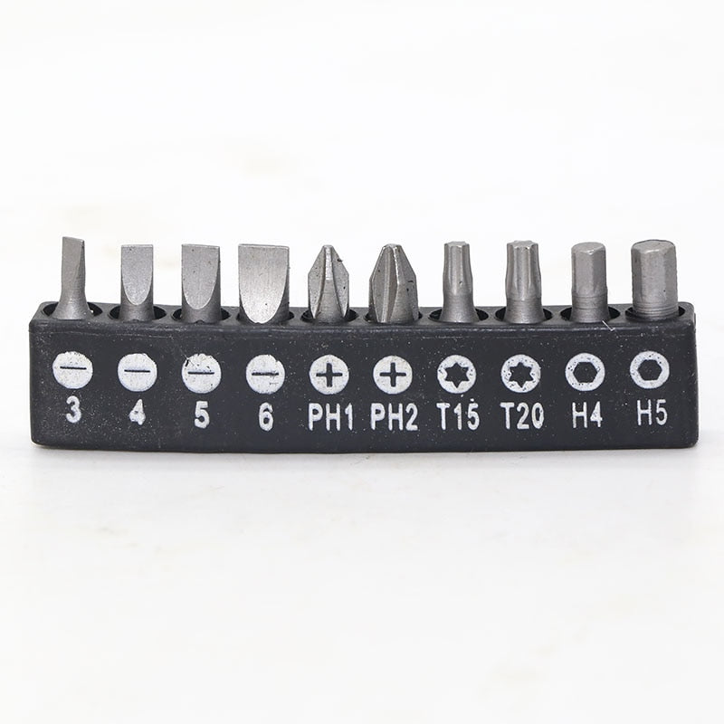 Outil à tige flexible de 290 mm pour perceuse, tournevis et embouts de vissage. Extension à tige hexagonale multiple.