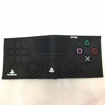Portefeuille PS4, portefeuille manette de jeu PlayStation, modèle court