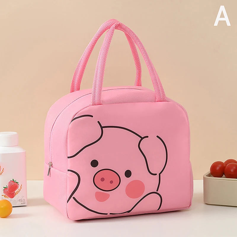 Sac à lunch isotherme en aluminium épais pour les élèves du primaire