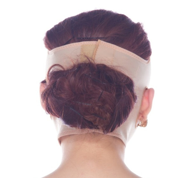THEMEASHOP™ FEMME- Masque visage fin et délicat, bandage amincissant, ceinture de soin du visage, redessine et lifte, réduit le double menton, bande amincissante pour le visage