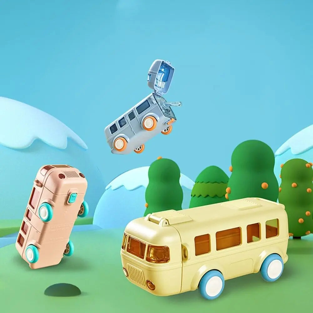 THEMEASHOP™ ENFANT-  Gobelet à paille pour enfants de 500 ml, en plastique Tritan, avec couvercle à ressort, idéal pour les sorties en bus ou en voiture.Modifier le titre :