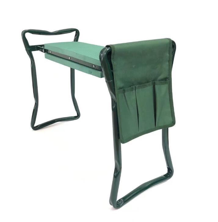THEMEASHOP™ EXTÉRIEUR-  Tabouret de jardin à genoux avec grand ensemble d'outils, tabouret pliant de jardin, coussin de jardin en EVA
