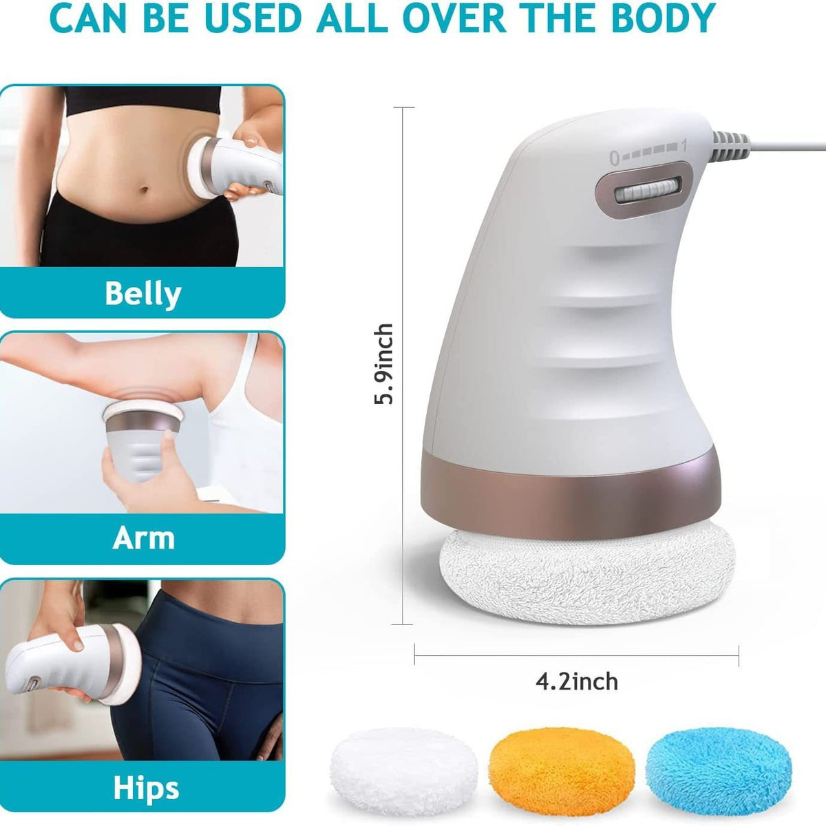 VIRTUAL INSTITUT™ - High Frequency Body Sculpting Massage Multi-Function Slimming Device Vibration Anti-Cellulite Guasha Scraping Fat Burner Machine