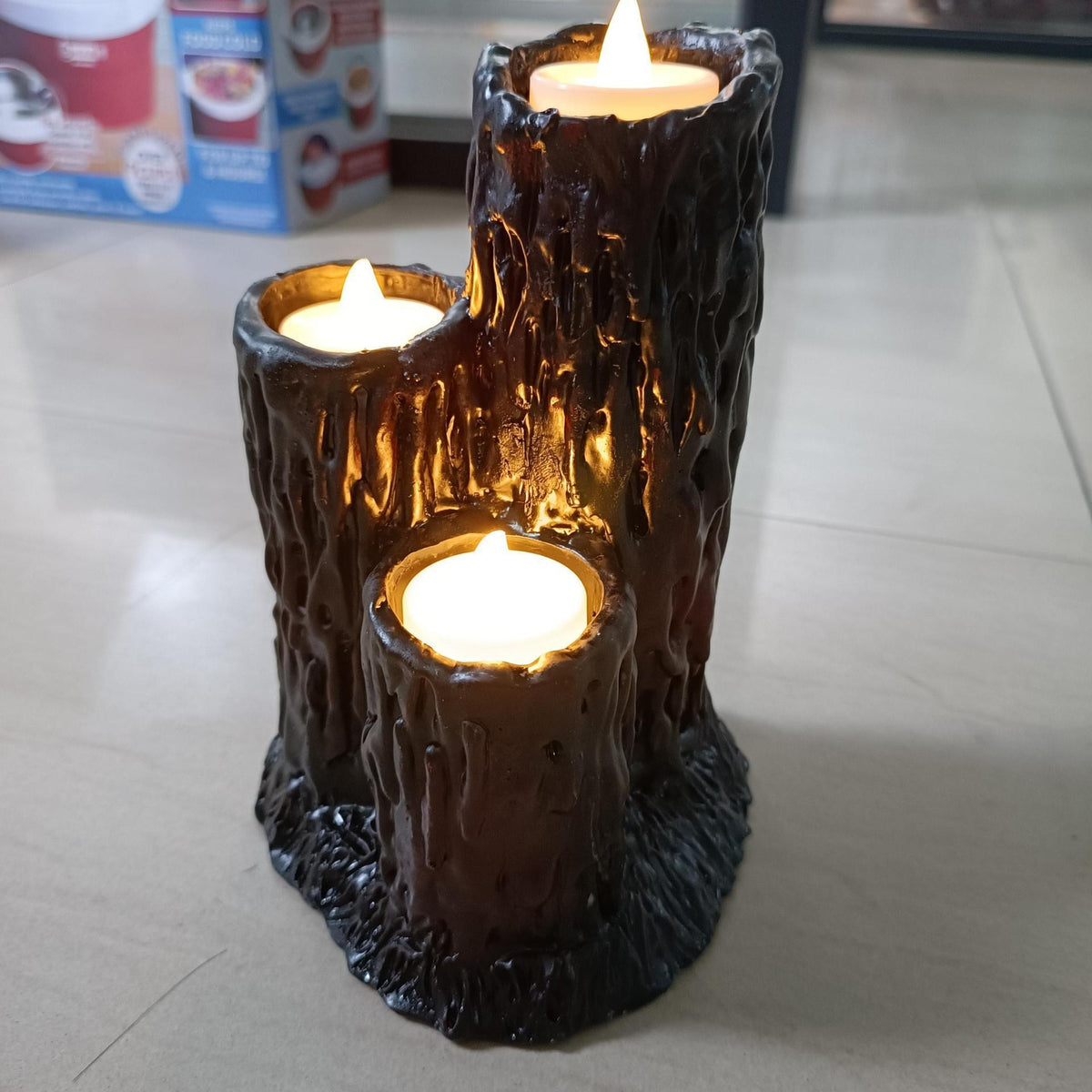 THEMEASHOP™- Candle cluster resin candle holder tree cluster resin ornament