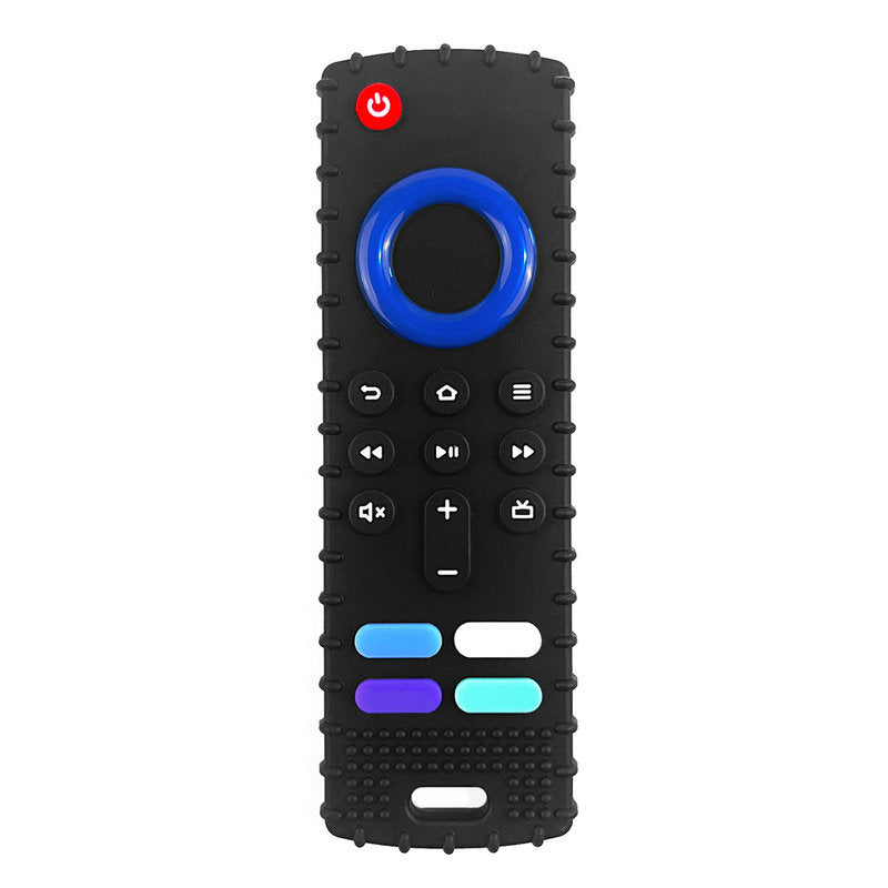 THEMEASHOP™ ENFANT-  bâtonnet de massage dentaire pour bébé avec télécommande, gel dentaire en silicone anti-aliments et barre de massage des mains.