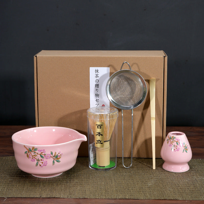 Bol à matcha, outil pour préparer le matcha et commander du thé, bol à thé en céramique, tasse à thé, mélangeur, brosse à matcha, ensemble fouet à thé