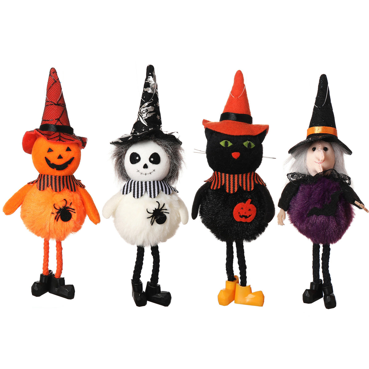 THEMEASHOP™- Halloween Pendant Ghost Festival Bar Pumpkin Witch Pendant Broom Ghost House Decoration Props