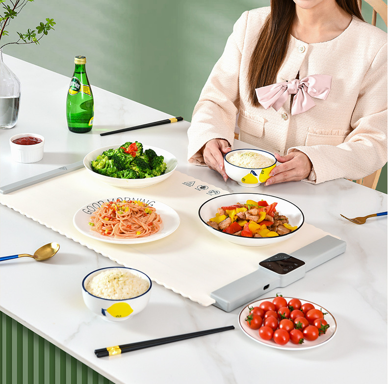 THEMEASHOP™ MAISON -  Planche à légumes chaude pliante d'hiver, planche à légumes isotherme, nappe à température constante pour la maison