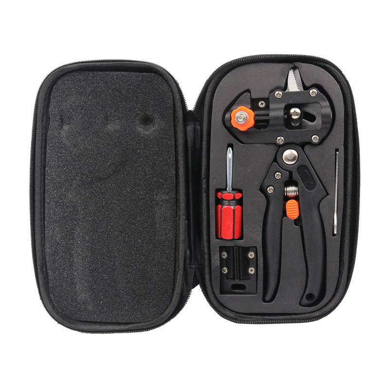 ESTHEMEA HOME - Sécateur, ciseaux, outil de vaccination pour arbres fruitiers, coupe-greffes multifonction, outils de jardinage