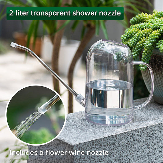 ESTHEMEA HOME- Arrosoir de jardin neuf de 1,5 L, arrosoir amovible de grande capacité, en acier inoxydable avec long bec verseur, accessoires de jardinage pour la maison.