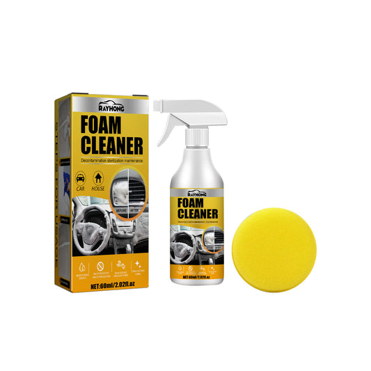 ATRUNMEA™- Nettoyant mousse pour intérieur de voiture Décontamination sans eau (plafond, siège et tableau de bord).
