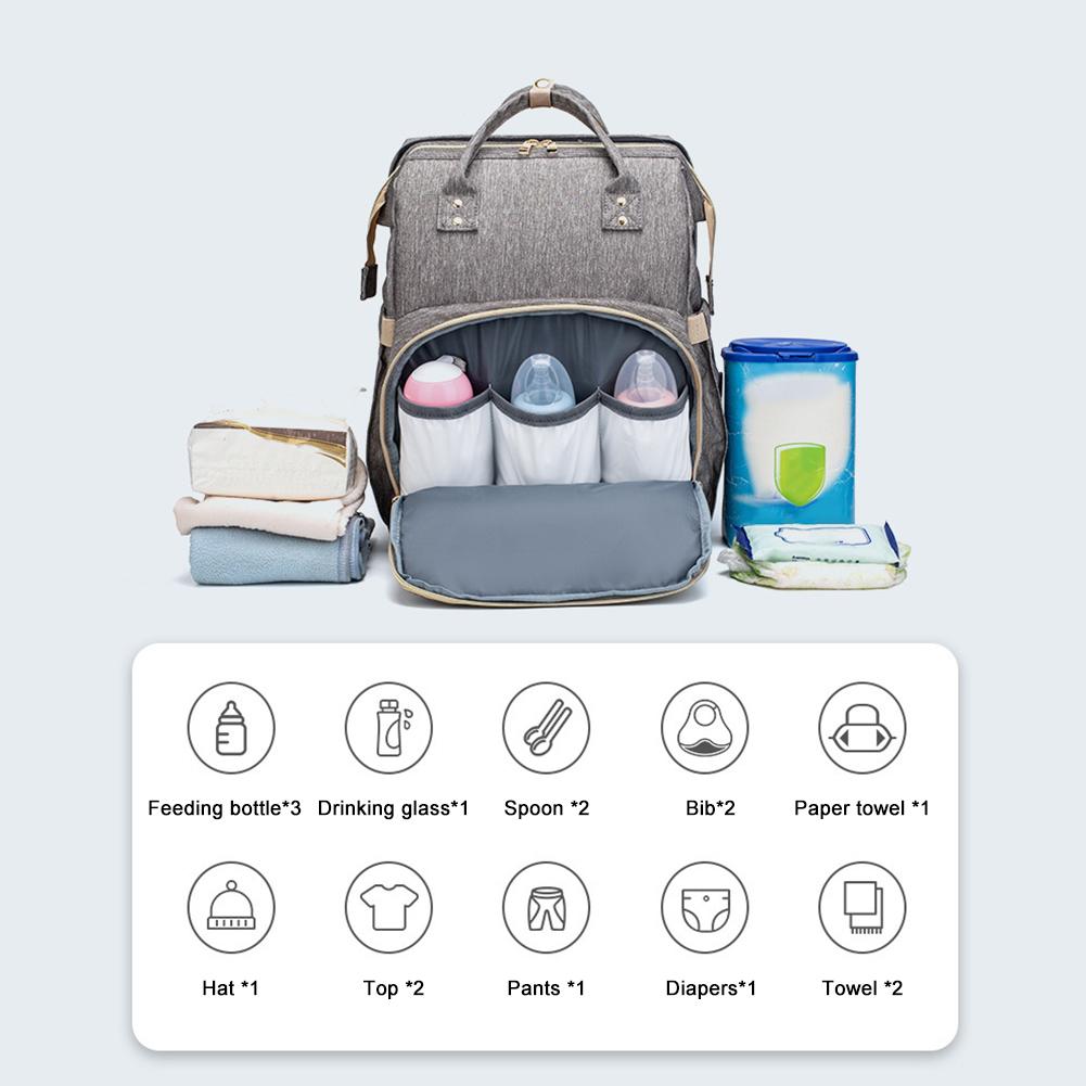 Backpack Convertible BAE'B - Sac de voyage confort bébé