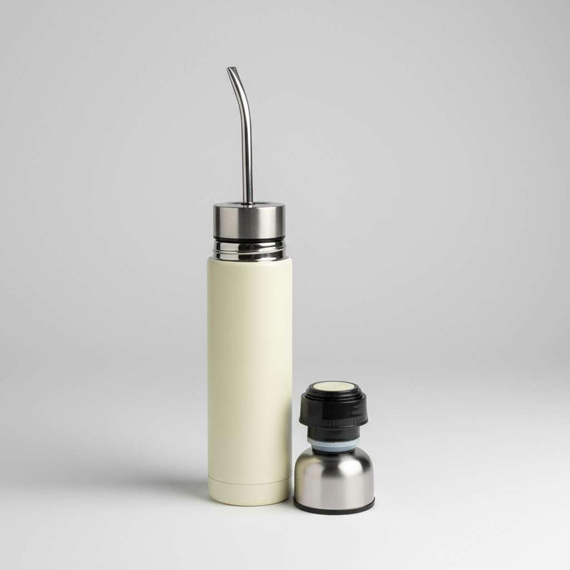 Mug de voyage pour maté d'Amérique du Sud - Paille filtrante brésilienne, bouteille isotherme type « bullet », kit de voyage 3 en 1 pour maté