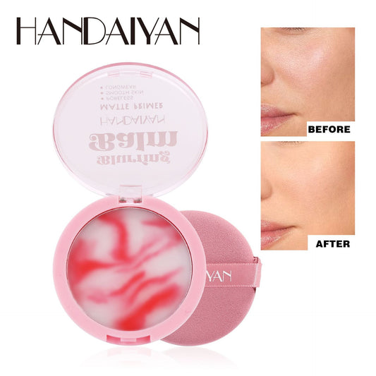 THEMEASHOP™ ÉPICERIE- Poudre sans poudre pour retouches maquillage, rehaussement de couleur et contrôle du sébum. Poudre correctrice longue tenue waterproof HANDAIYAN.
