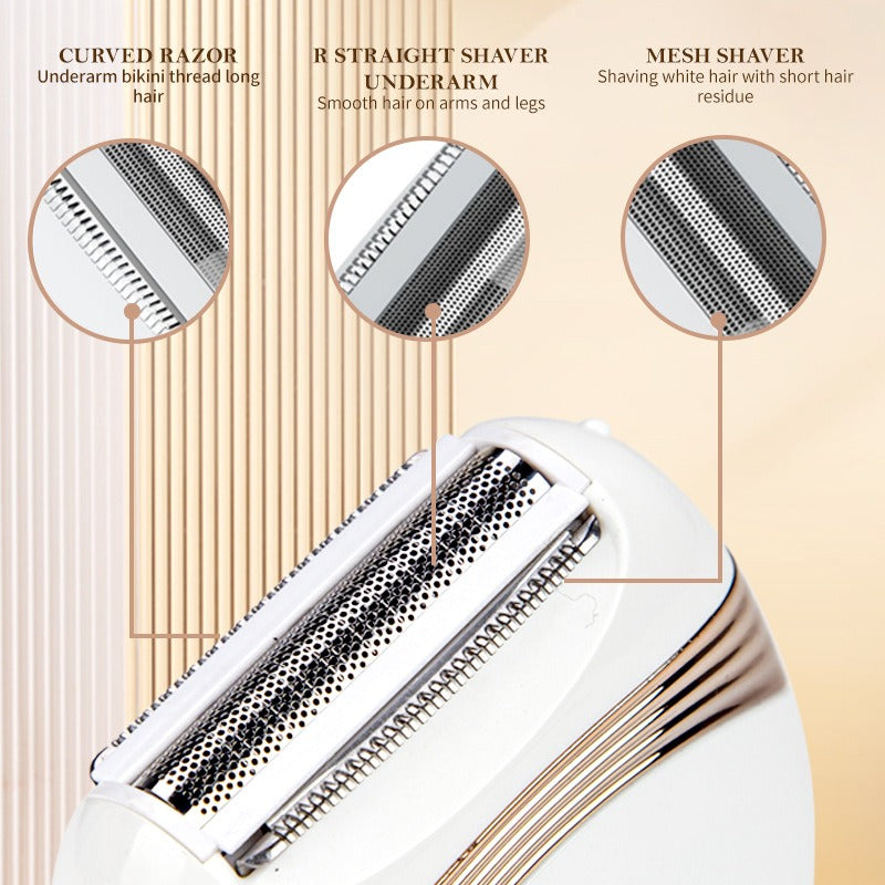VIRTUAL INSTITUT™ - Electric hair remover full body hair remover portable mini women's body hair underarm private parts shaver