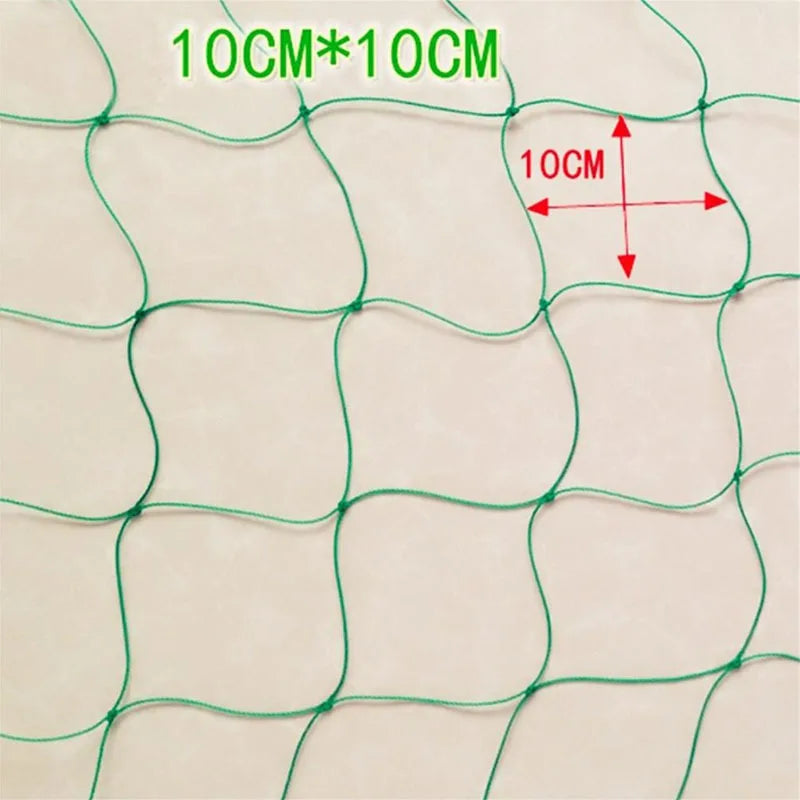 Filet de culture en nylon pour plantes grimpantes, luffa, support pour concombres et ipomées, réseau de jardinage sur chenilles
