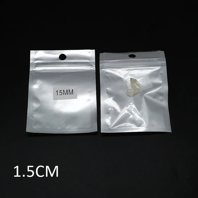 THEMEASHOP™- halloween party Fangs Decoration DIY Halloween Resin vampire teeth Props Horror 5g glue friends gifts Cosplay witch false fangs