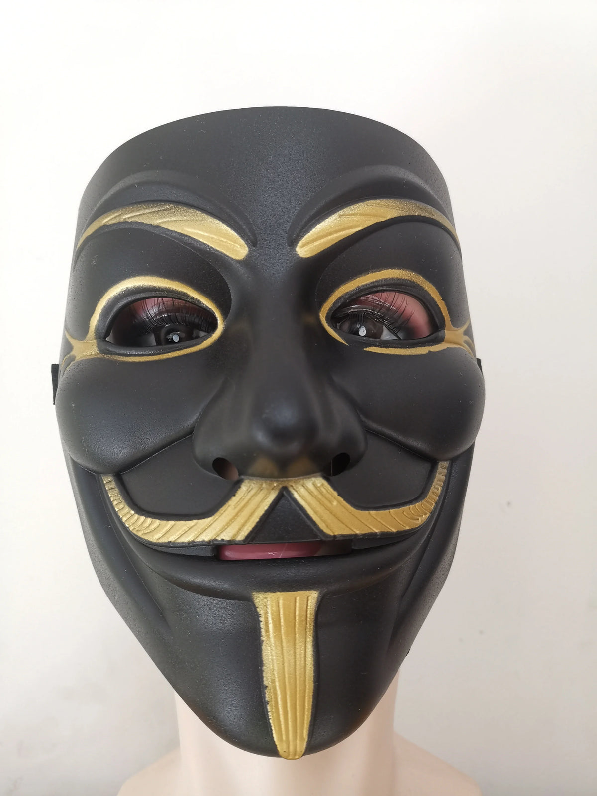 THEMEASHOP™- Halloween Cosplay Masks V for Vendetta Movie Anonymous Mask for Adult Kids Film Theme Mask Party Gift Cosplay Costume Accessory