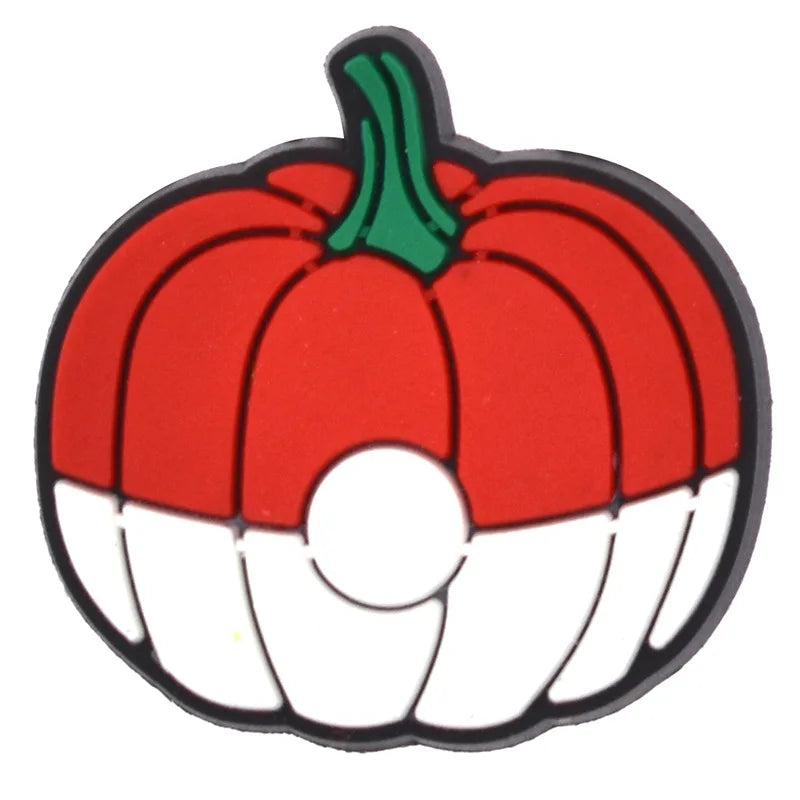 THEMEASHOP™- halloween pumpkin ghost PVC shoe Charms Buckle combination Fit Wristbands accessories Decoration Bands gift unisex party