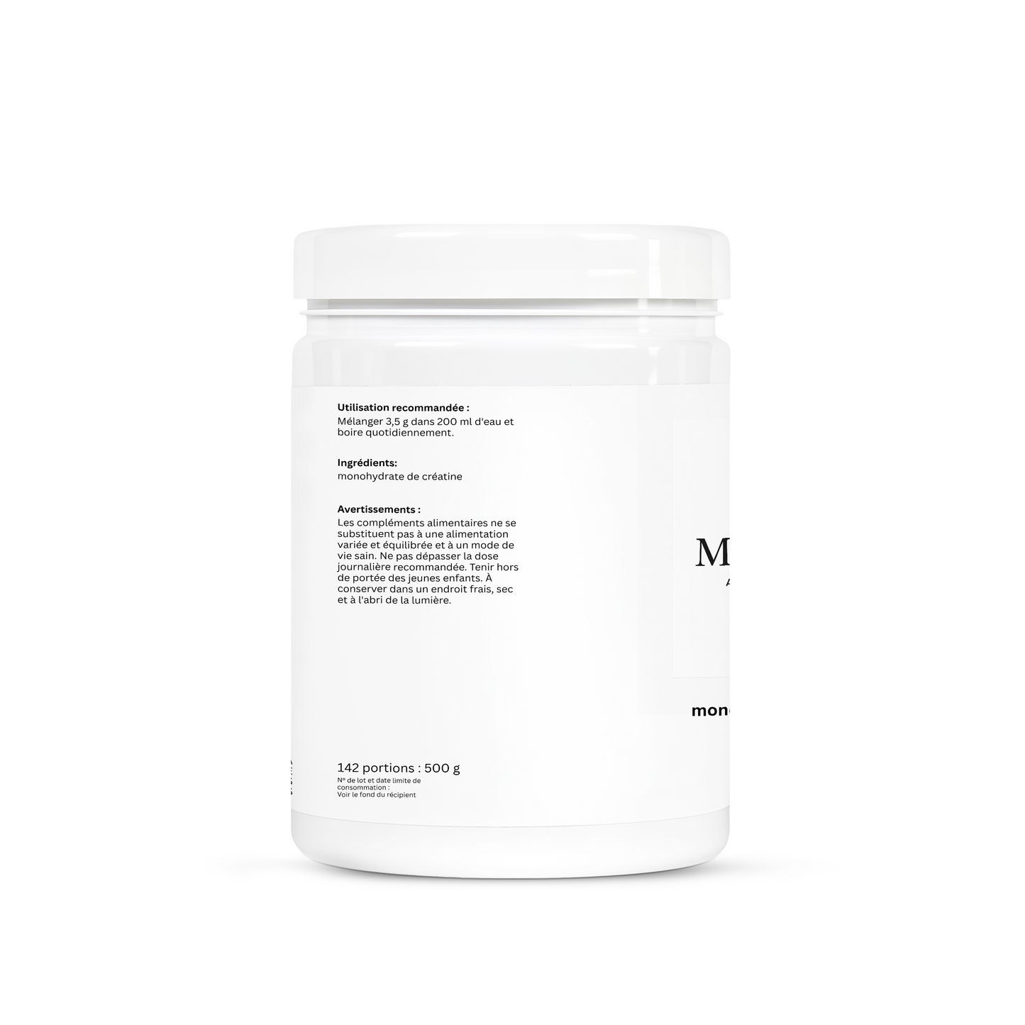 Creatine Monohydrate – 500g