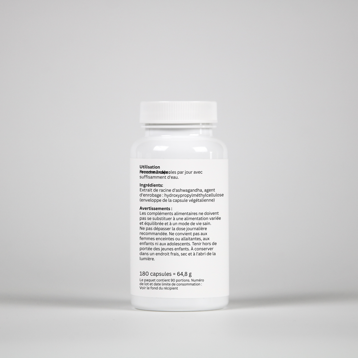 Ashwagandha – 180 Capsules