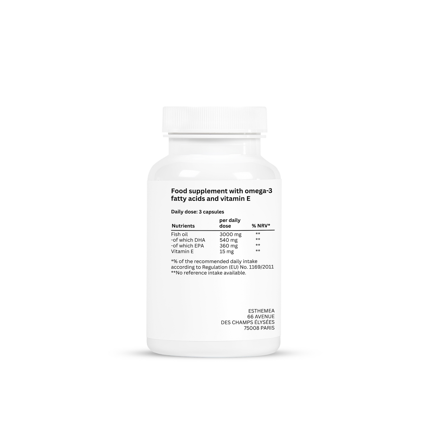 Omega-3 + Vitamin E – 90 Capsules