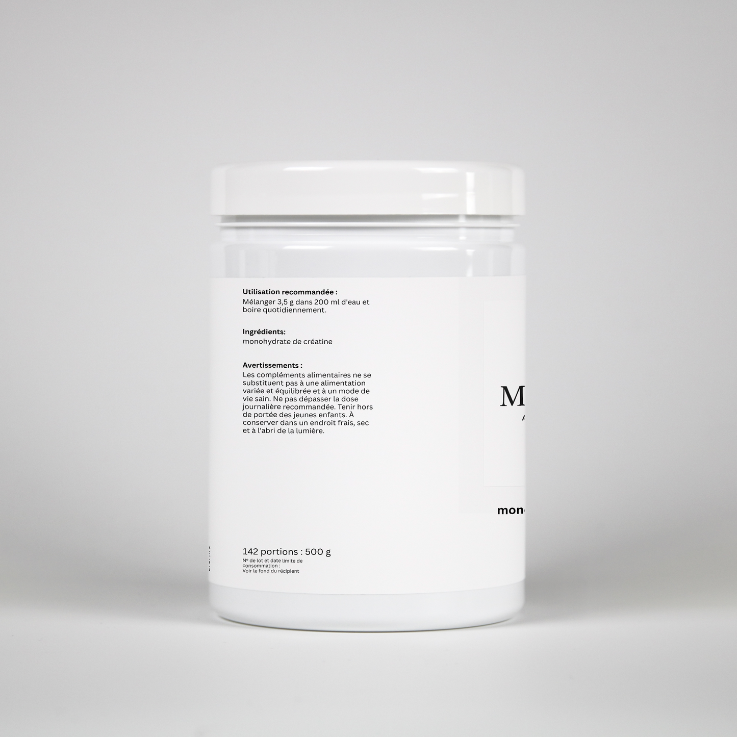 Creatine Monohydrate – 500g